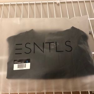 Esntls bamboo crew neck